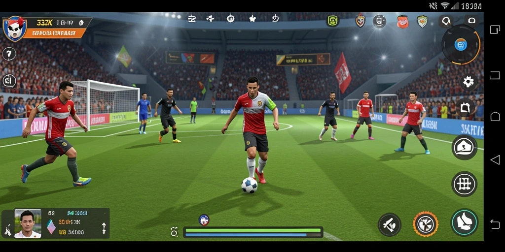 Tampilan permainan sepak bola yang mendebarkan di 33ZK.