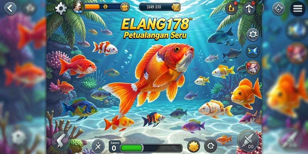 Tampilkan aksi menangkap ikan seru dalam ELANG178.