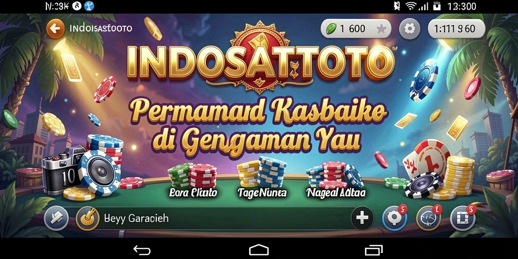 Tampilan gameplay menarik di INDOSATTOTO dengan berbagai pilihan permainan Kasino.