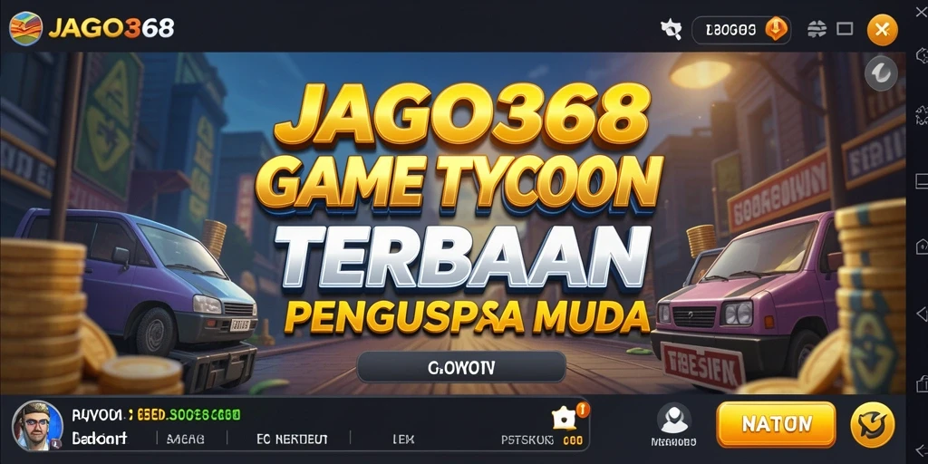 Tampilan gameplay JAGO368 yang menarik dengan elemen Tycoon yang seru.