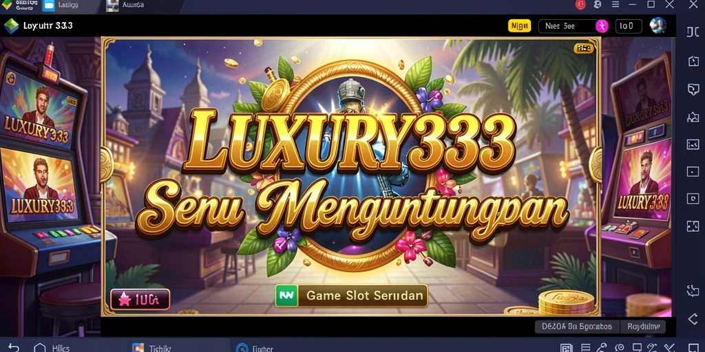 Tampilan gameplay Slot yang seru dan menantang di LUXURY333.