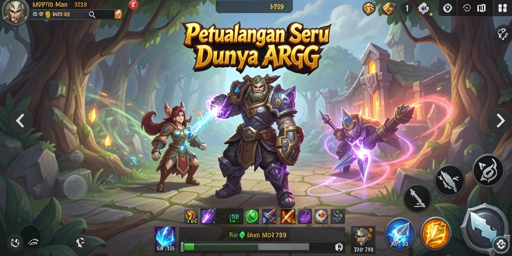 Screenshot MVP789 menampilkan petualangan seru dalam gameplay ARPG.