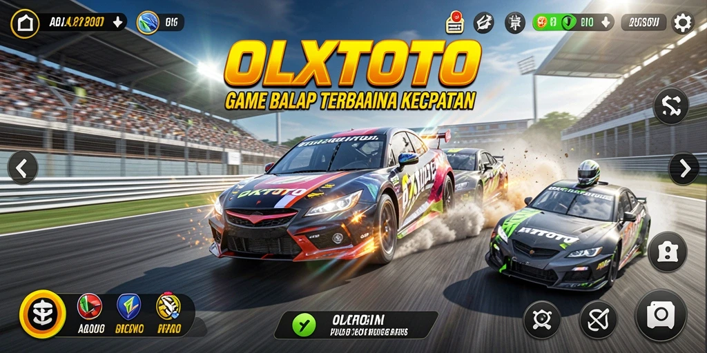Tampilan gameplay Racing yang mendebarkan di OLXTOTO.