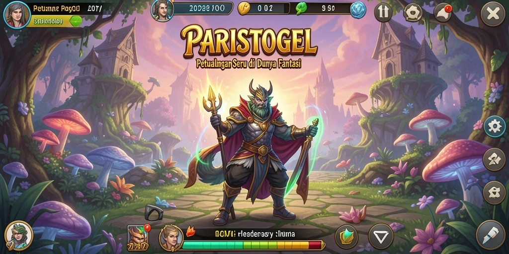 Tangkapan layar dari gameplay PARISTOGEL yang penuh aksi dan petualangan.