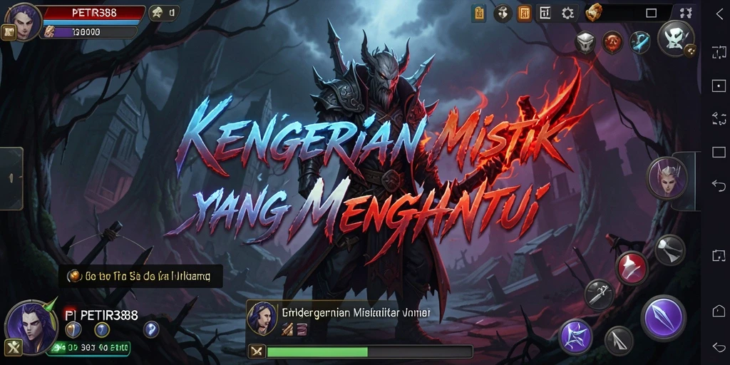 Screenshot menampilkan suasana mencekam dari gameplay PETIR388.