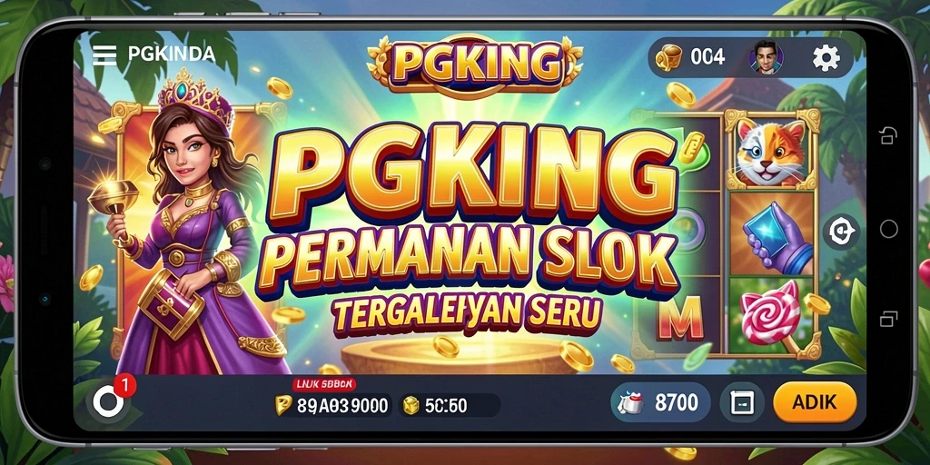 Screenshot PGKING menunjukkan aksi seru dalam permainan Slot.
