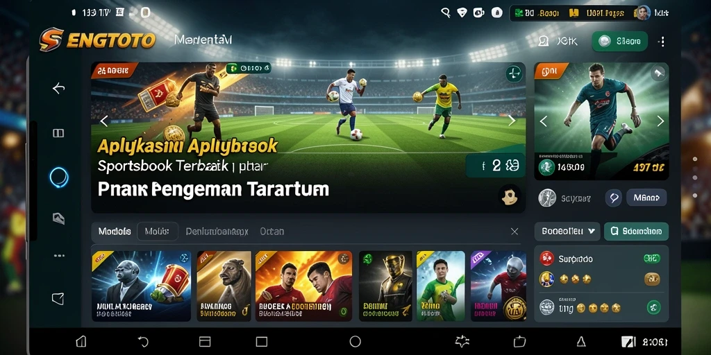 Tampilan gameplay SENGTOTO yang menarik dan interaktif.