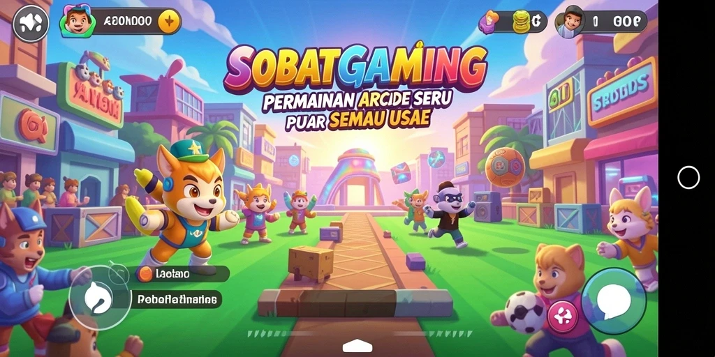 Tampilan gameplay seru dari SOBATGAMING yang penuh tantangan.