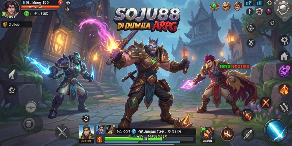 Tampilan gameplay seru dan menantang di SOJU88.