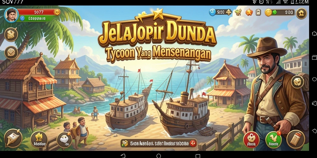 Screenshot SOV777 menampilkan gameplay seru dan interaksi dalam dunia Tycoon.